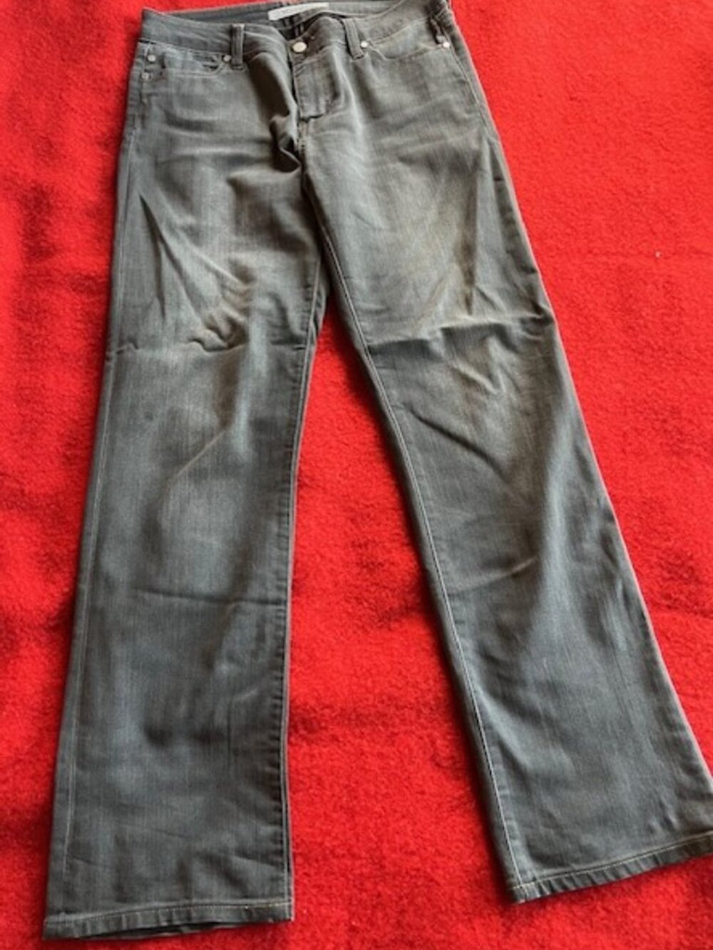 Liverpool Jeans, Forest Green, Size 8